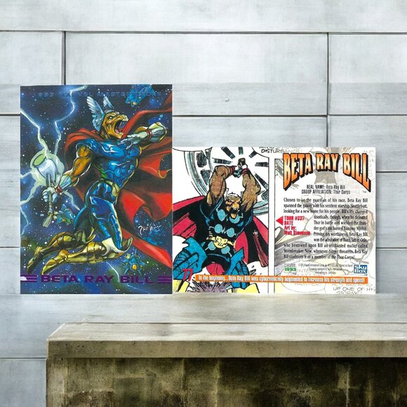 1993 Marvel Masterpieces Trading Card - Beast to Black Widow - Picture 7 of 10